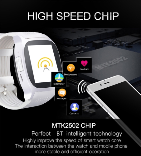 BT4.0 Smart Watch MTK2502 CPU 1.54