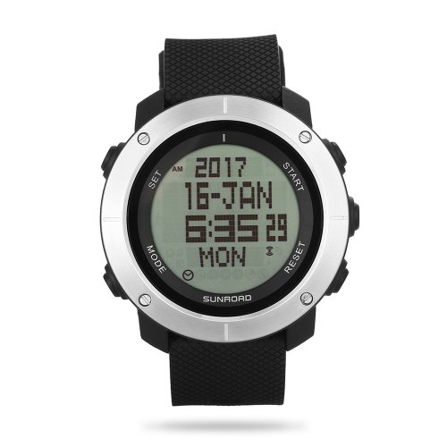 SUNROAD Sports Watch Stopwatch Countdown 5ATM Waterproof Watch