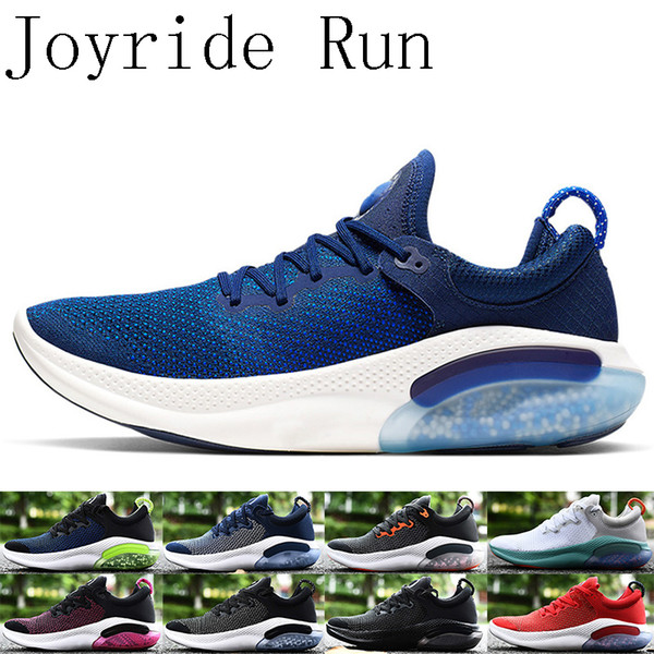 joyride run fk running shoes for mens platinum tint university red racer blue core black women trainer athletic sport sneaker size 39-45