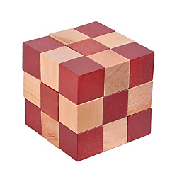 Puzzles en bois IQ Casse-Tête Cadenas Amusement Test de QI Bois Classique Enfant Jouet Cadeau