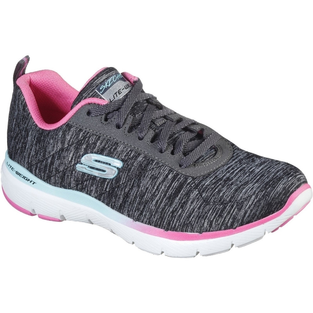 Skechers Womens Flex Appeal 3.0 Fan Craze Sports Trainers UK Size 8 (EU 41)