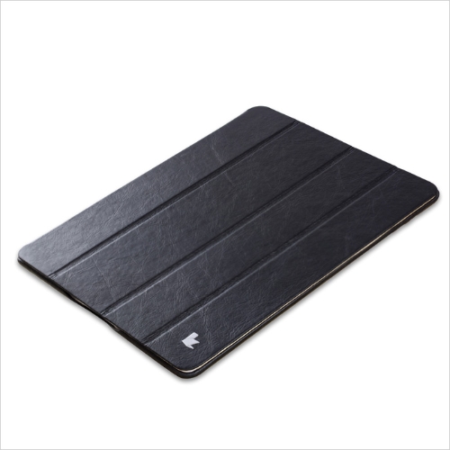 Véritable cuir magnétique Smart couvrir protecteur cas Stand pour iPad 4 3 2 réveil Sleep Vintage Black