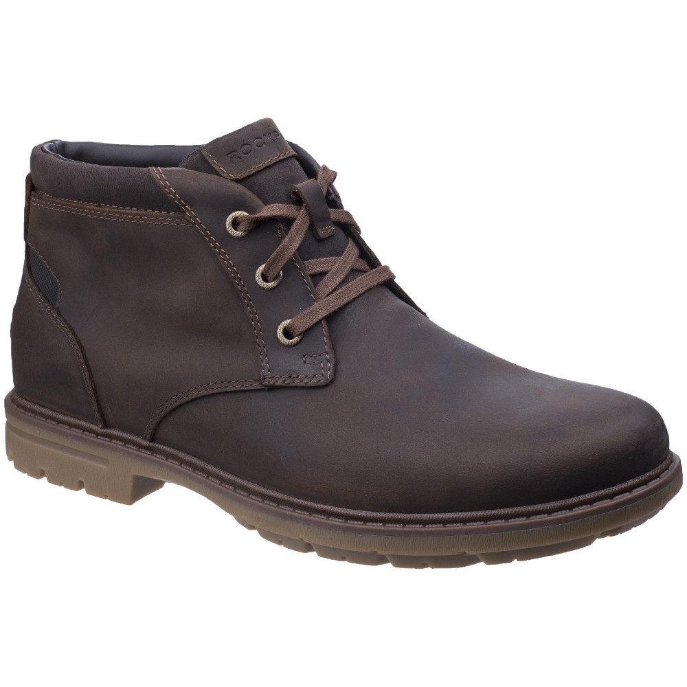 Rockport Mens Tough Bucks Lace Up Leather Ankle Chukka Boots UK Size 8 (EU 42)