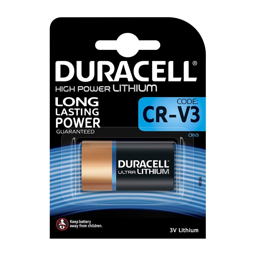 Duracell Ultra CR-V3 CRV3 Photo Lithium Battery