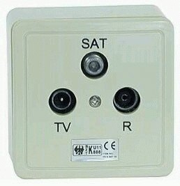 Antennensteckdose, End 4100 SW