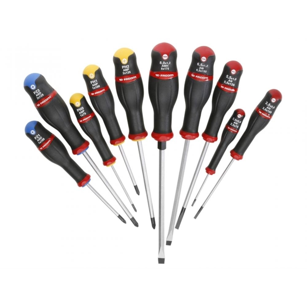 Facom Protwist Screwdriver Set 10 Piece