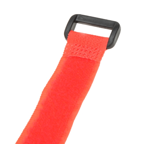 10 Pcs Strong RC Battery Antiskid Cable Tie Down Straps 26*2cm Red
