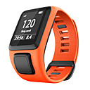 Uhrenarmband für TomTom Adventurer / TomTom Golfer 2 / TomTom Spark 3 TomTom Sport Band Silikon Handschlaufe