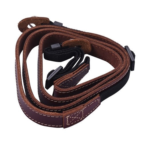 PU Leather Camera Strap Shoulder Neck Belt Quick Sling for Sony A6500 A6300 A6000 A5100 A5000 for Fujifilm X30 X70 X100 X100F X100T for  Canon EOS M6 M5 M3 for Nikon J5/4/3/2