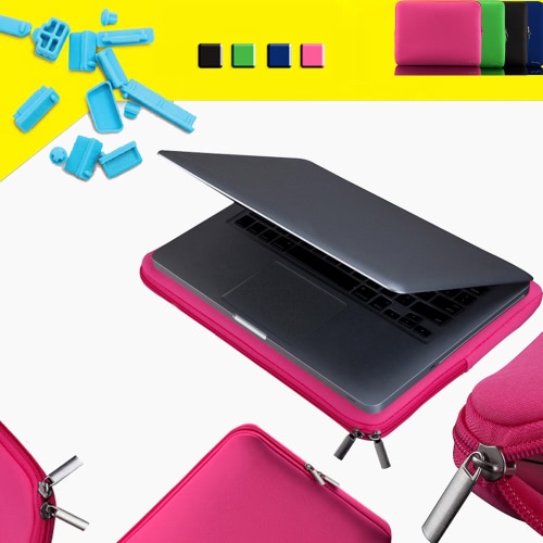 Zipper Soft Sleeve Bag Case for MacBook Air Pro Retina Ultrabook Laptop Notebook 13-inch 13