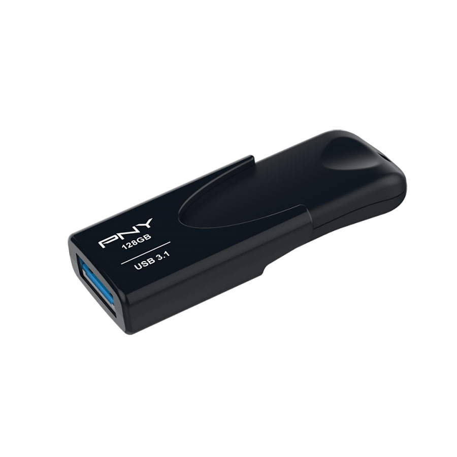 PNY Attache 4 USB 3.1 Flash Drive Memory Stick 80MB/s - 128GB