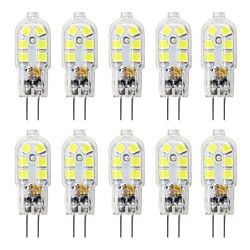 10pcs 3 W LED à Double Broches 200-300 lm G4 T 12 Perles LED SMD 2835 Adorable 220-240 V miniinthebox