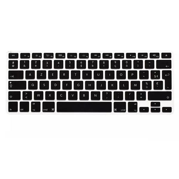 Translucent Colorful Silicone Keyboard Protective Film For Macbook13.3 15.4 European Version French