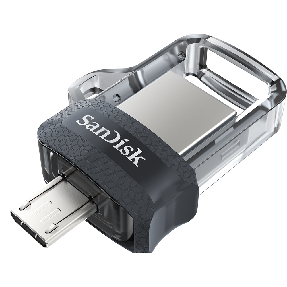 SanDisk 16GB Ultra Dual M3.0 OTG USB 3.0 Flash Drive - 130MB/s