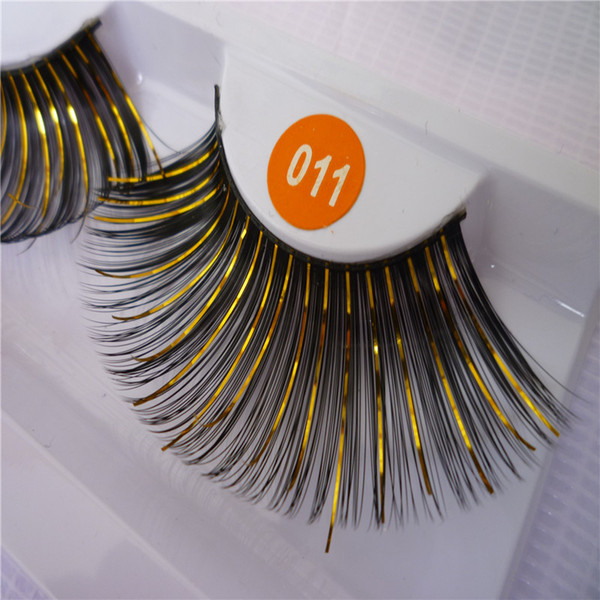 new fashion 1 pair false eyelashes explosions masquerade special false eyelash stage lashes