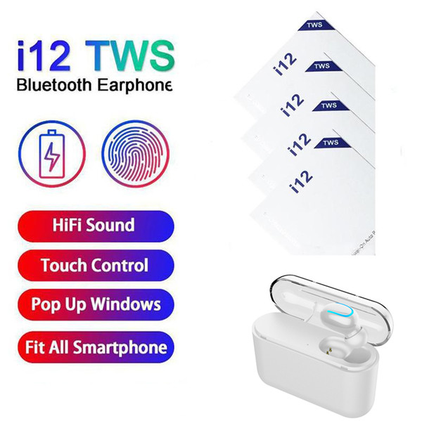 tws wireless bluetooth headset inpods12 hbq q32 tws bluetooth 5.0 stereo mobile phone headset sports sweatproof headset touch earplugs