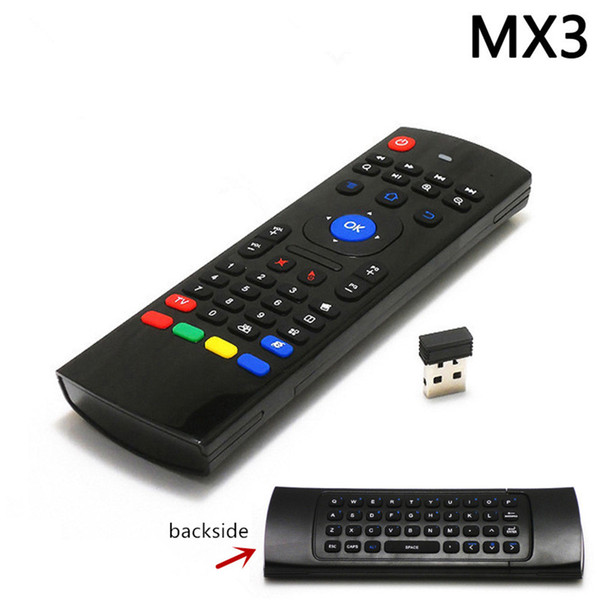 MX3 Air Mouse X8 Universal Smart Remote Control 2.4G RF Wireless Keyboard for Android tv box H96 Max X96 mini