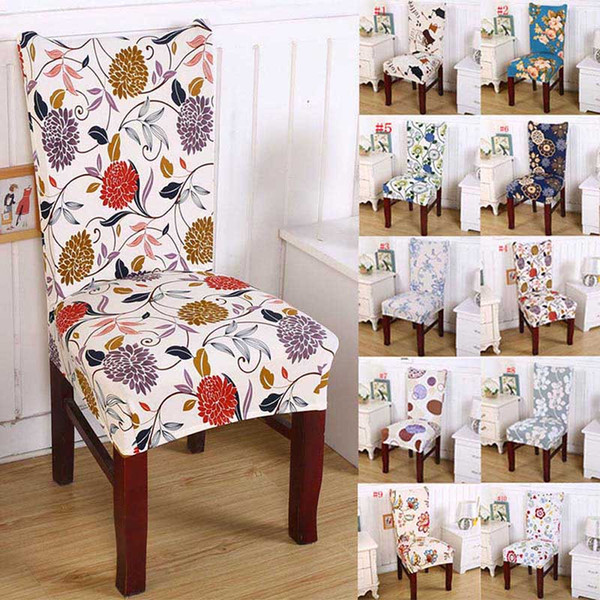 removable elastic stretch slipcovers short dining room chair seat cover home l chairs decor price