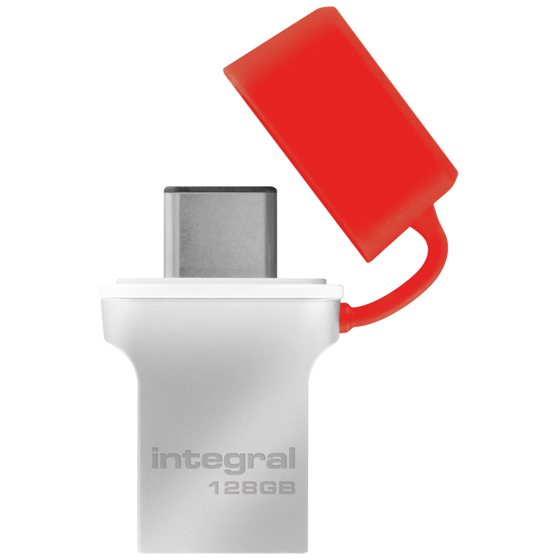 Integral 128GB Fusion USB-C 3.1 Flash Drive - 90MB/s