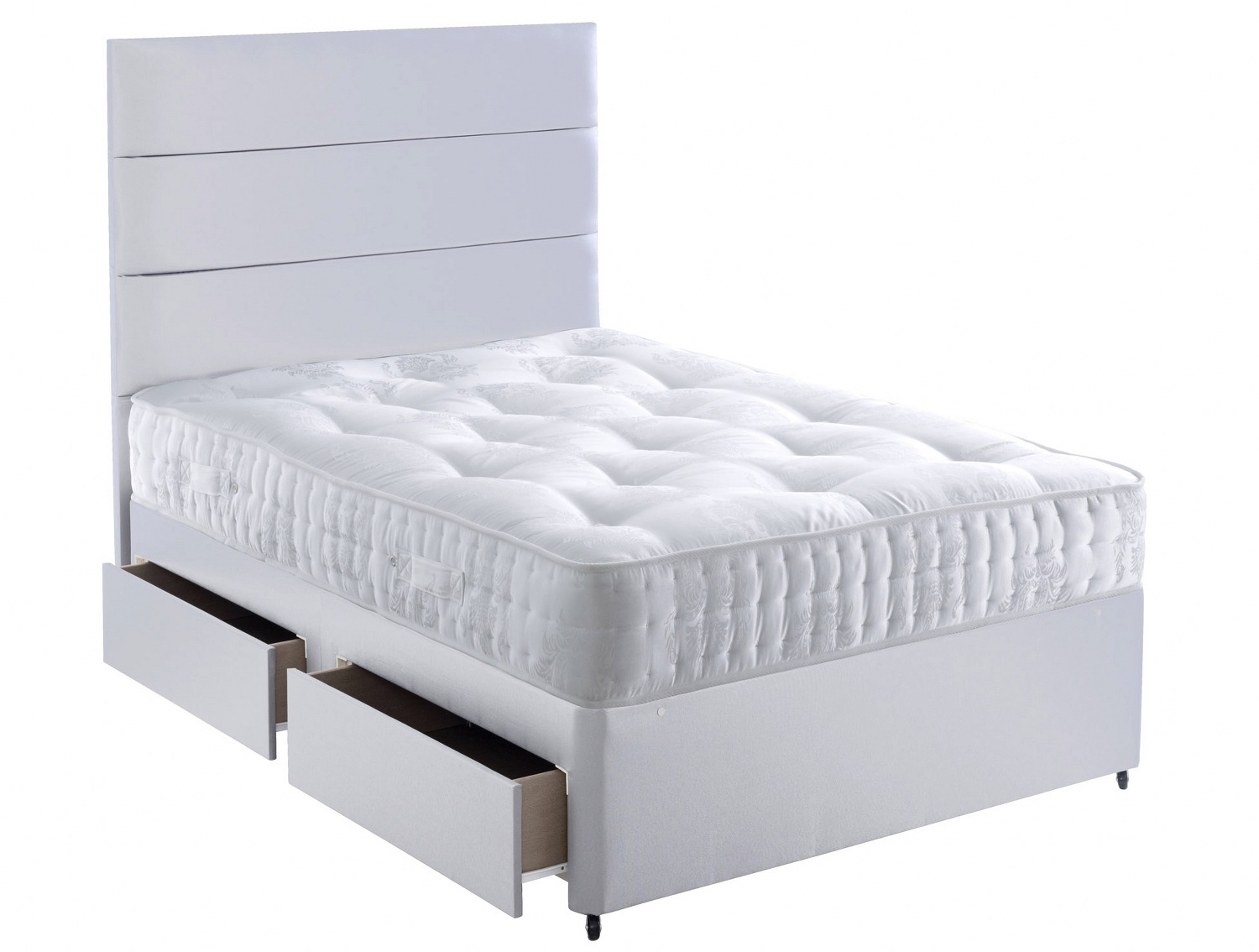 VIP Tufted Pocket Spring Series 2000 Divan Bed