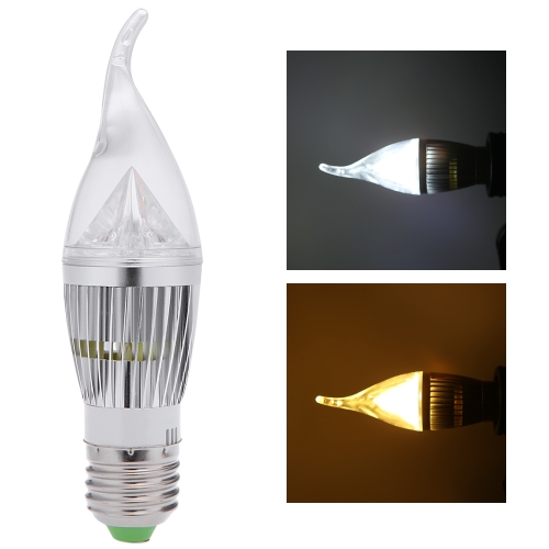 E27 8W LED Candle Light Bulb Chandelier Lamp Spotlight High Power AC85-265V