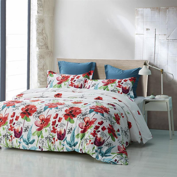 lovinsunshine queen comforter bedding set flower duvet cover set king quilt cover ag02#