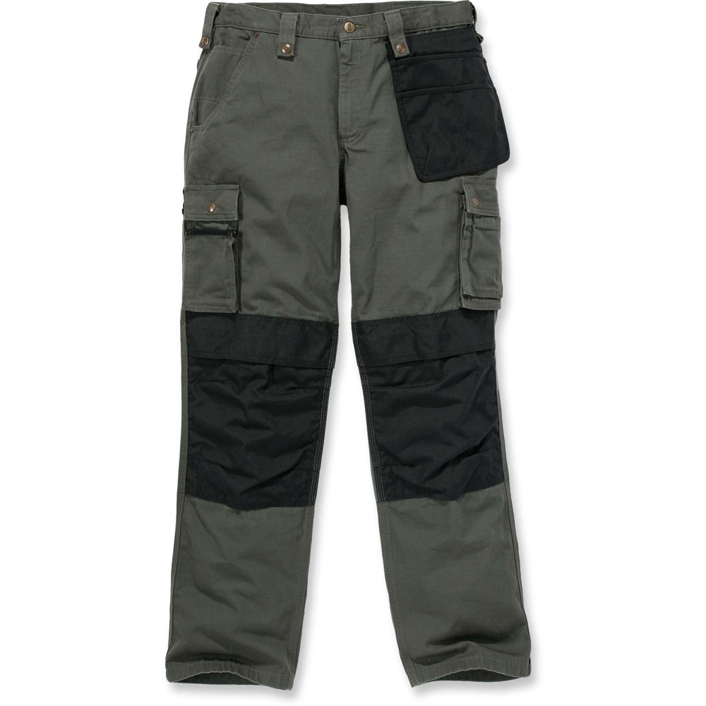 Carhartt Mens Multipocket Stitched Ripstop Cargo Pants Trousers Waist 38' (97cm), Inside Leg 30' (76cm)