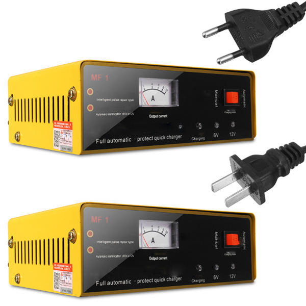 120w 6v 12v 80ah motorcycle auto car charger pulse repair for lead acid & lithium battery