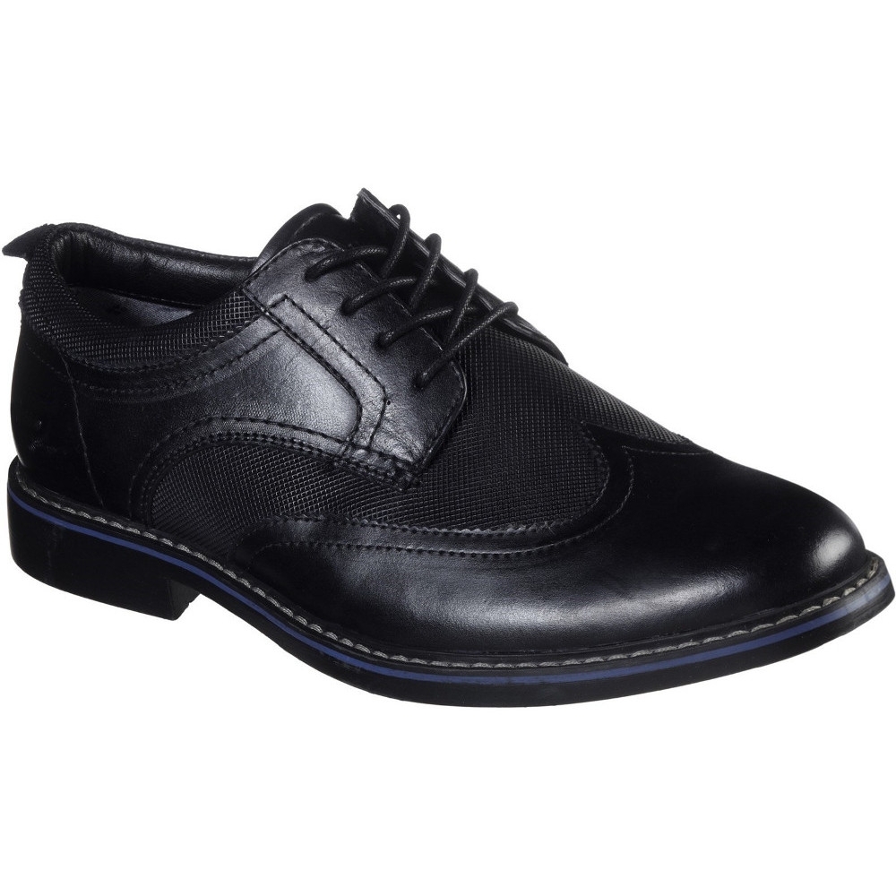 Skechers Mens Bregman Modeso Lace Up Leather Oxford Shoes UK Size 6 (EU 39.5)
