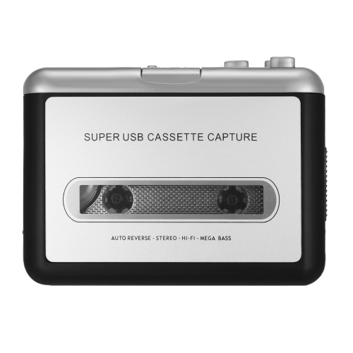 ezcap USB Cassette Capture Tape-to-MP3 Converter with Earphone