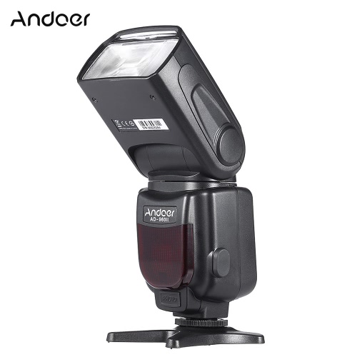 Andoer AD-960II Universal LCD Display On-camera Speedlite Flash GN54 for Nikon Canon Pentax DSLR Camera
