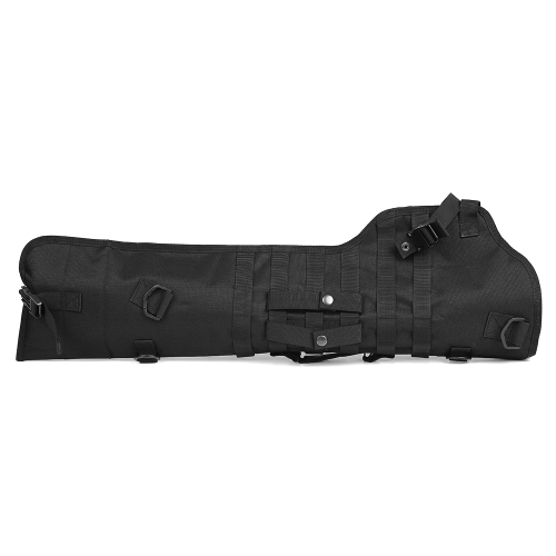 Folding Hunting Scabbard Bag Outdoor Shooting Tool Barrel Molle Scabbard Sheath Hunting Barrel Holster Carry Bag Shooting Shoulder Bag Carrier