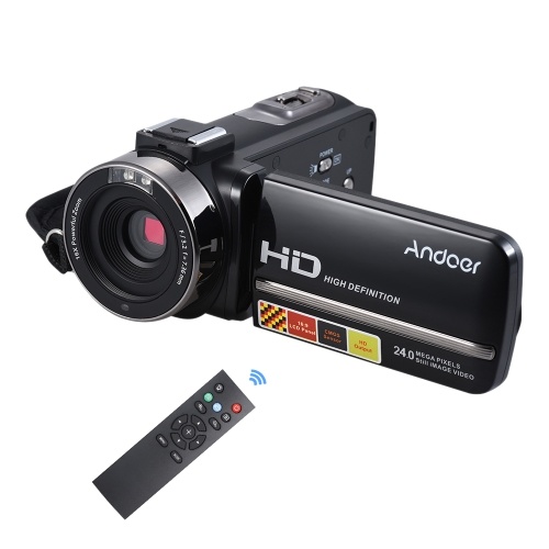 Caméra vidéo numérique Andoer HDV-3051STR portable 24 Mega Pixels