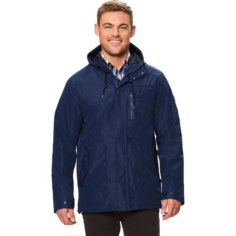 Regatta Mens Boman Breathable Hooded Isotex Waterproof Coat Jacket XL - Chest 43-44' (109-112cm)