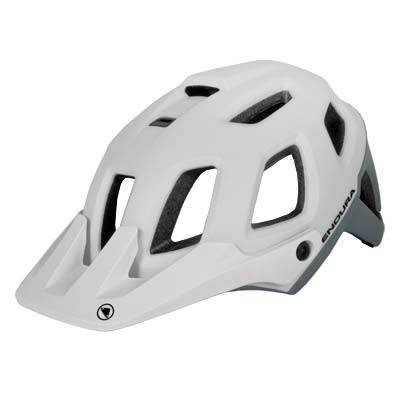 ENDURA SingleTrack Helmet II: White - L-XL