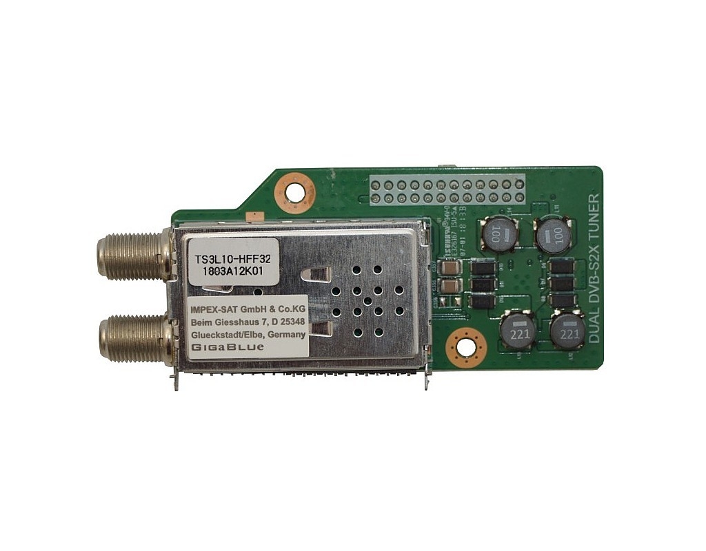 GigaBlue DVB-S2X Multistream Dual Tuner Quad UHD 4K, UE UHD 4K, X2 HD