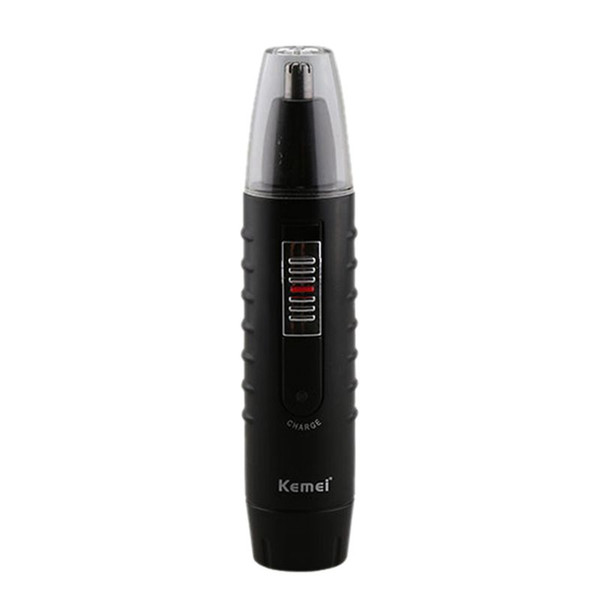 kemei km-9688 360-degree all-round steel head 2-in-1 electric nose hair trimmer with 1 * european plugs, 1 * razor