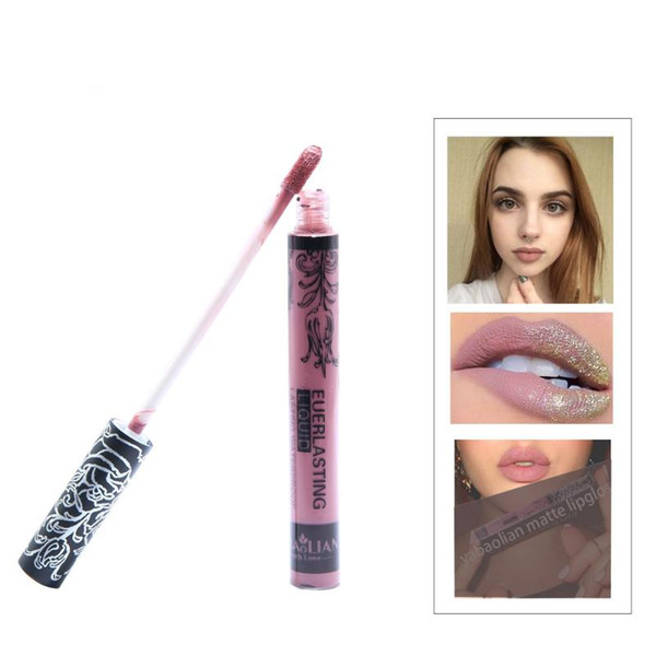 12 colors ruby rose clear lip gloss maliquid lipstick waterproof long lasting lip tint cosmetics makeup kit