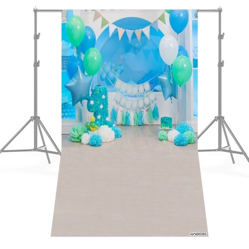 Andoer 1.5 * 0.9m/5 * 3ft Backdrop Photo Studio Pros