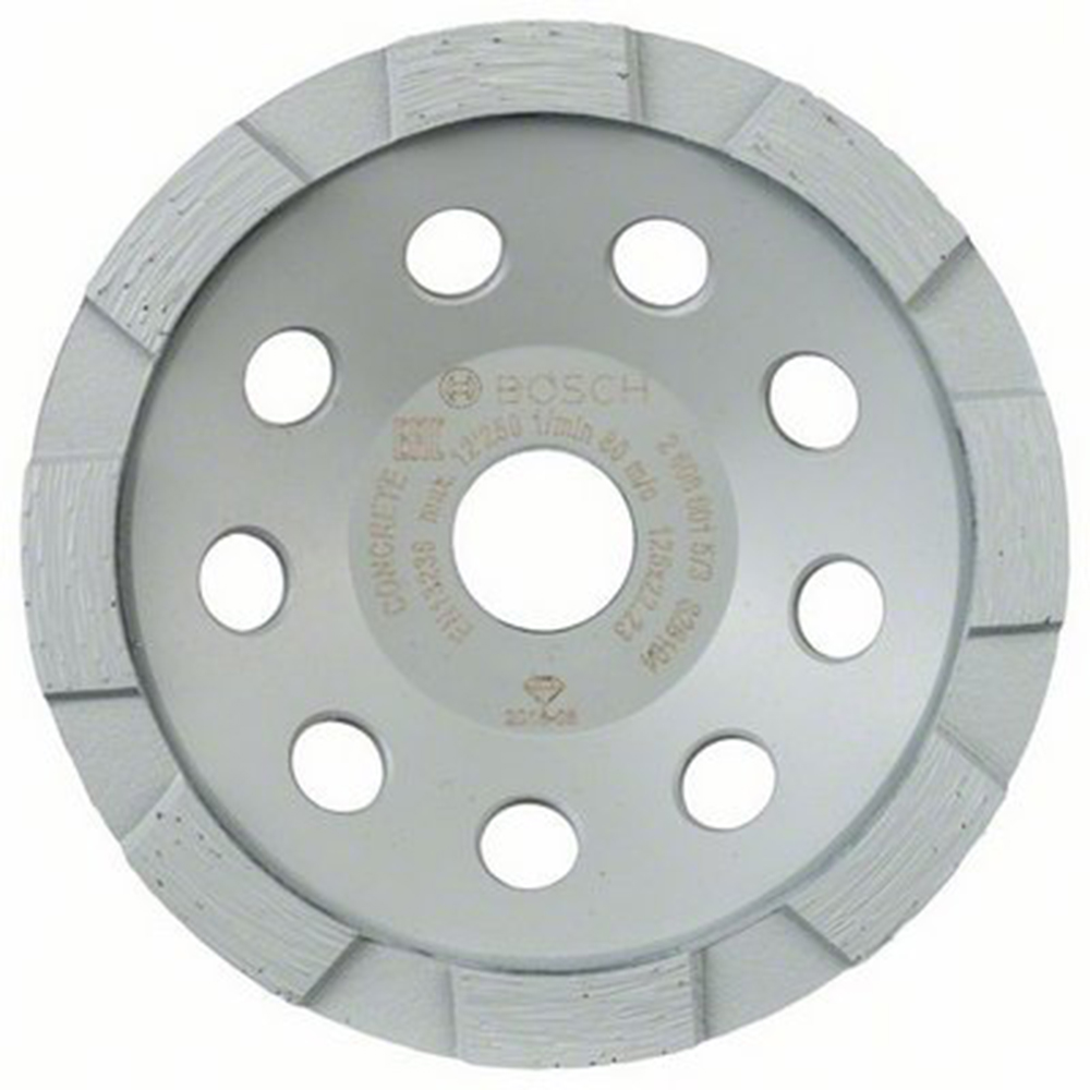 Bosch 2608.601.573 Diamond Grinding Cup Standard For Concrete 125mm