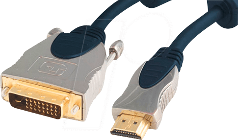 shiverpeaks SP77483 Videokabel-Adapter 3 m HDMI Typ A (Standard) DVI-D Blau (SP77483)