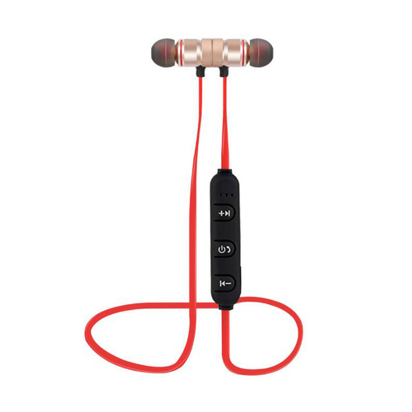 m9 bluetooth wireless earphones headset stereo bt4.1 sweat-proof magnetic earbuds with mic for samsung iphone xiaomi 50pcs