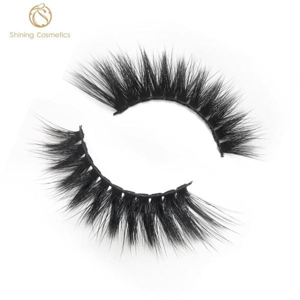 1pair natural false eyelashes lash wholesale hand made 3d mink eyelashes volume false lash wholesale vendor beauty