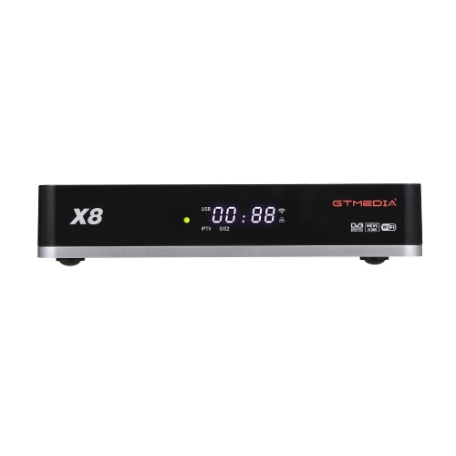Récepteur TV GTMEDIA X8 DVB-S2 S2X décodeur HD 1080P lecteur vidéo support WiFi intégré décodeur de roulis automatique BISS