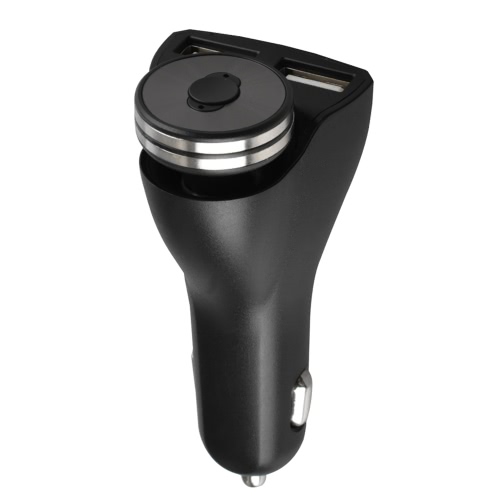 Wireless BT Car Charger with Headphone