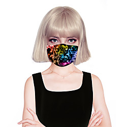 Women's Face cover Spandex Fashion Home SmokeMask / Print / Layered / Fall / Winter / Spring Lightinthebox