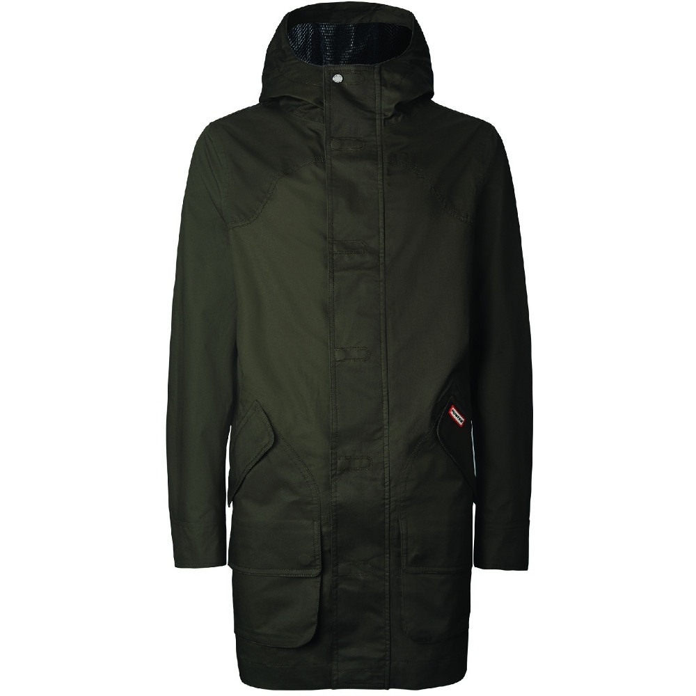 Hunter Mens Original Long Waterproof Jacket Coat M - Chest 37-39' (93-99cm)