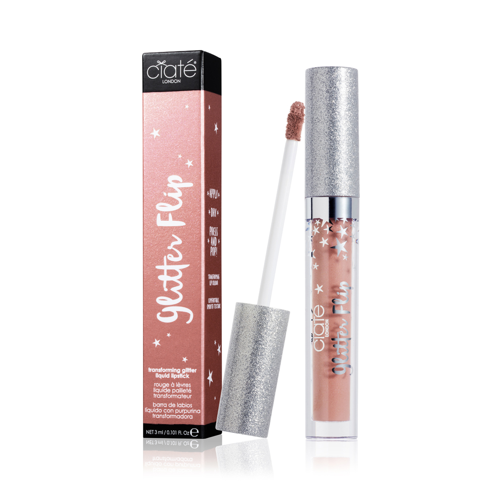 Ciate Glitter Flip Matte Metallic Liquid Lipstick Undressed 3ml