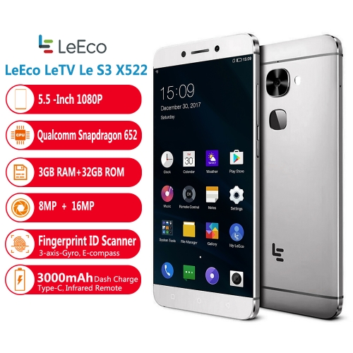 LeEco  Le S3 X522 Smartphone 3GB + 32GB