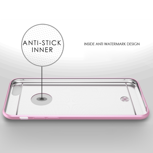 MOOKE luxe Ultra mince Simple élégant TPU Super Flexible retour coque Etui Housse pour iPhone 6 Plus 6 s Plus 5.5 